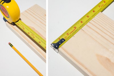 Measuring for angle.