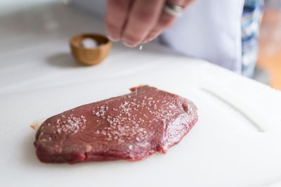 Season sirloin
