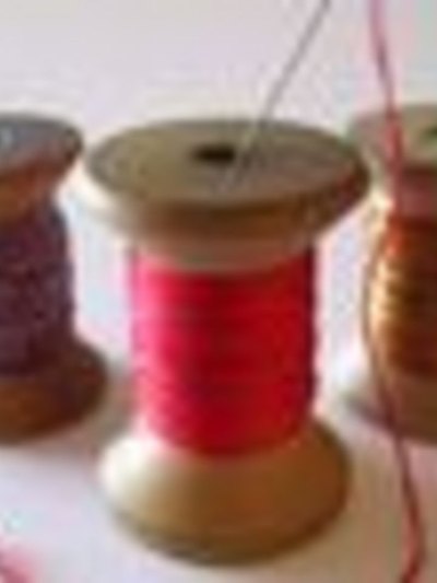 How to Thread a Needle and Tie a Knot