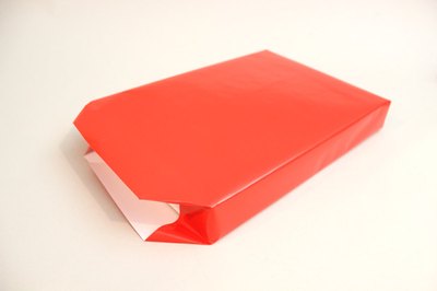 Wrap your box in red paper.