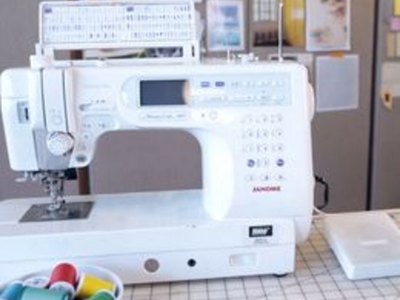 A basic sewing machine