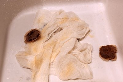 Rinse and add additional stains