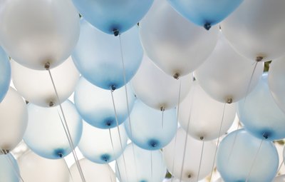 Theme the party by color without graduation-specific decor.