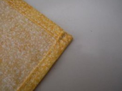 You should have square corners.