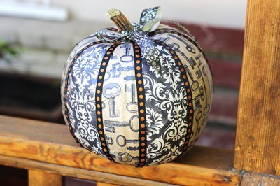 Finish with a coordinating ribbon