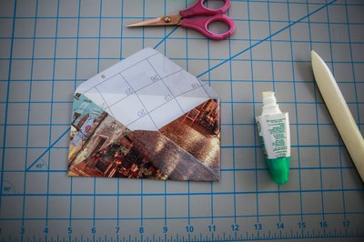 Glue the envelope together.