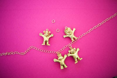 Follow steps 1-4 for your second necklace.