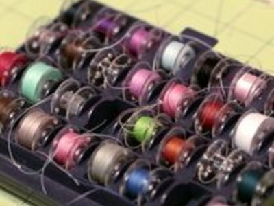 Find an empty bobbin.