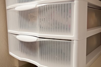 There'll be no mystery as to what's inside of clear or well-labeled boxes.