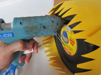 Taper foam ends.