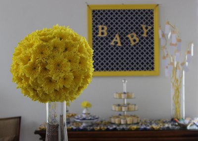 Easy DIY Framed Art for a Baby Shower