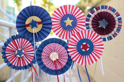 Fourth of July Rosettes