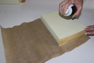 Use spray adhesive in a well ventilated room.