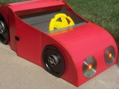 Racing box car!