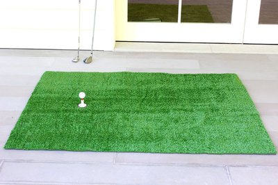DIY golf mat