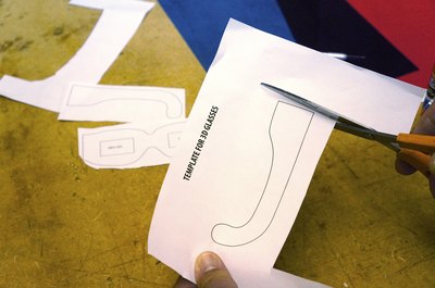 Download, print and rough out pattern.