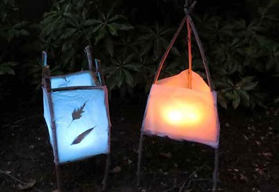 Winter solstice lanterns