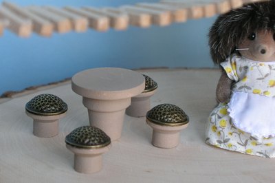 Table and Stools
