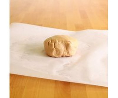 Edible peanut butter play dough that's soft and sweet.