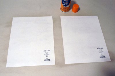 Laminate two coordinating cardstocks.