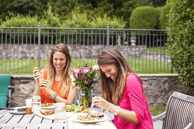 An afternoon of adult conversation, food and drink goes a long way!