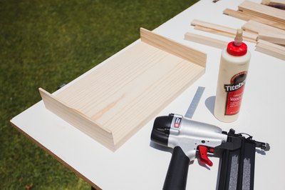 Attach bottom slat pieces.