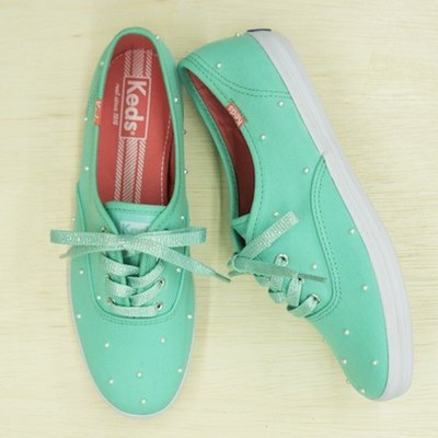 Keds and pearls are two things that are bound to stay in style.