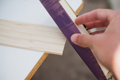 Sand any rough parts.