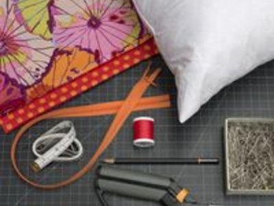 Throw pillow supplies.