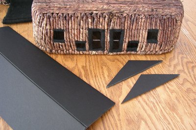 Keep the angle low for the roof line.