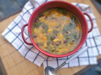 Add any winter squash to your winter soups!
