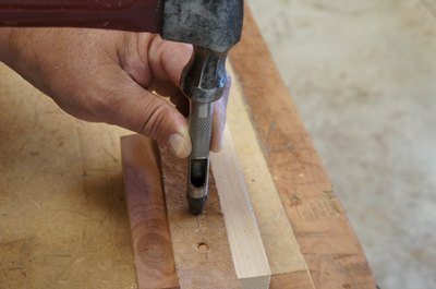 Strike sharply for a clean cut.