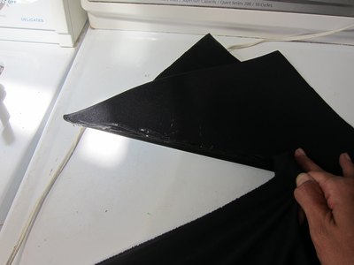 Attach collars to cape.