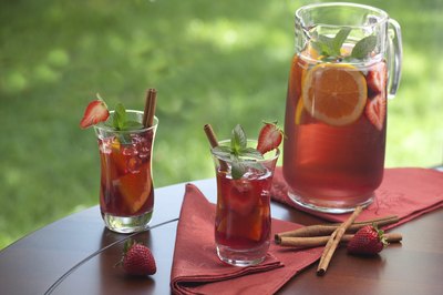 Serve drinks in pitchers, not in cans.