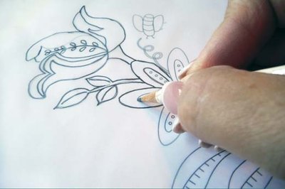 Trace pattern with #2 pencil