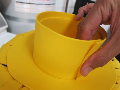 Add can to top of head.