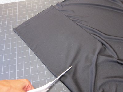 Cover foam.