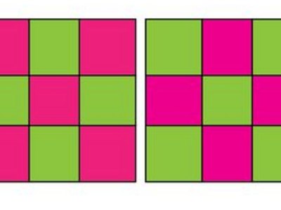 The pattern for Nine Patch blocks.