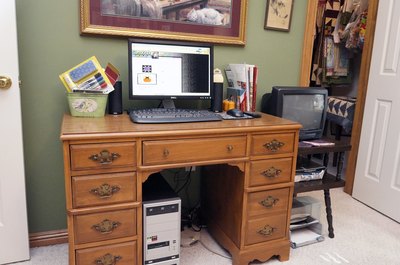 Internet access right next to the sewing machine.