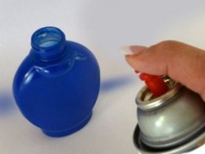 Paint the bottles.