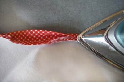 Press the binding.