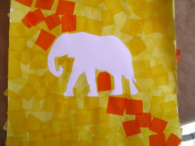 Use darker colors to make a pattern