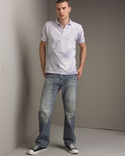 Bleach Wash Jeans