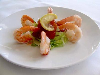 Cook White Shrimp