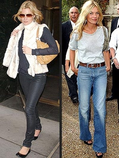 Either of Kate's styles here could pass at work.