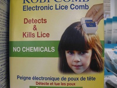 Electric lice comb