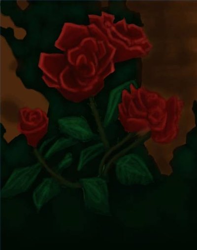 Paint Roses With Acrylics