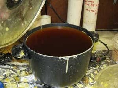 Hot Candle Wax