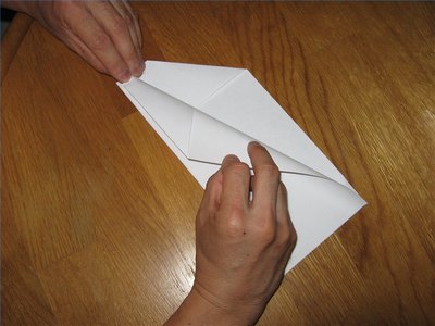 Make your folds crisp.