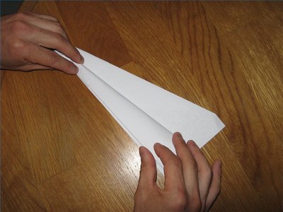 Your wings should line up with each other precisely.